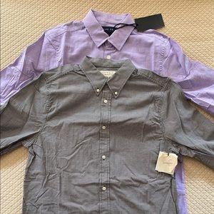 NWT Bundle of 2 Men's Medium Five Four Long Sleeve Shirts